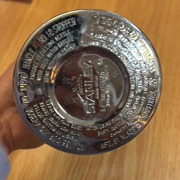 Vintage Aladdin Stanley Thermos Bottle 24oz Wide Mouth A-1350B 1990 Green - Picture 3 of 5